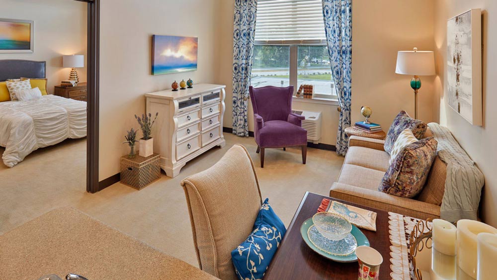 North Houston Assisted Living Guest Room